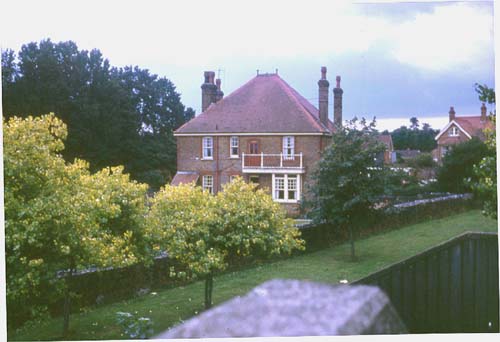 Back of Hollydene 1950's